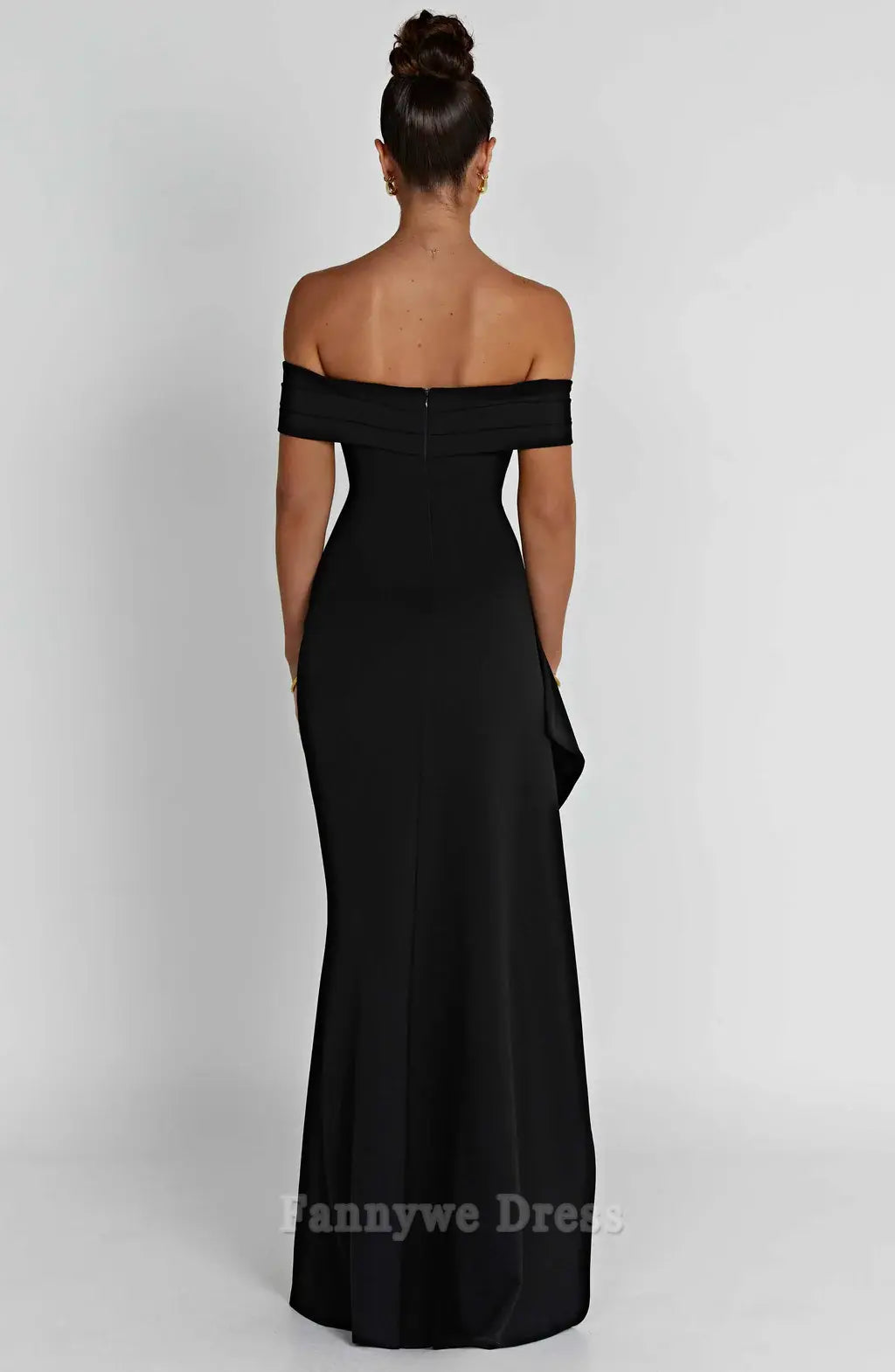 Mermaid Elegant One Shoulder formal dresses Bridesmaid Dresses evening gown Prom Dress With Split